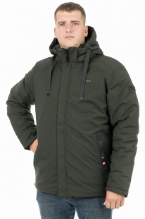 Куртка зимняя мужская Remain 7735-1 хаки (большой размер) купить оптом